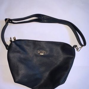 BCBG Black Leather Purse